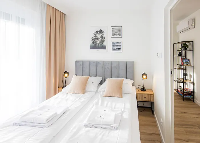 Апартаменты Sunrise Dwie Sypialnie Колобжег